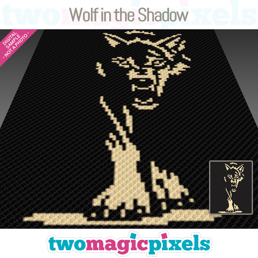 Wolf in the Shadow by Two Magic Pixels