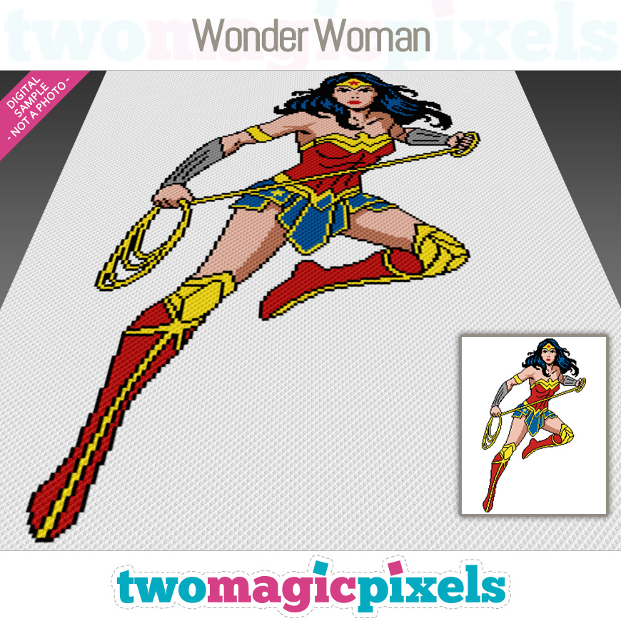 Wonder Woman by Two Magic Pixels