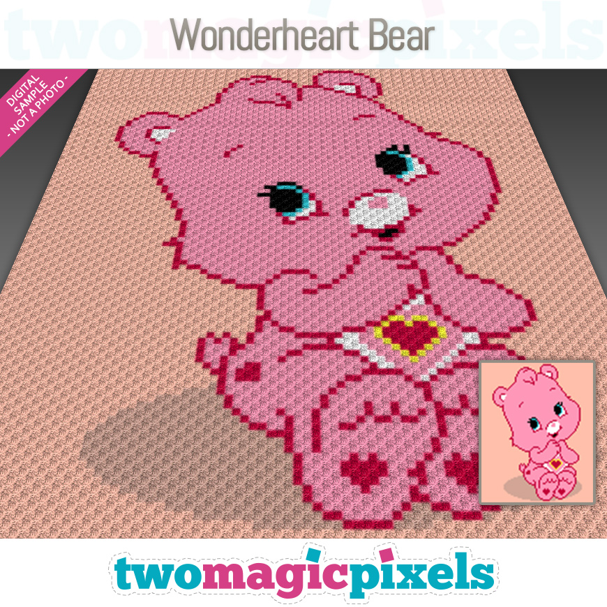 Wonderheart Bear by Two Magic Pixels