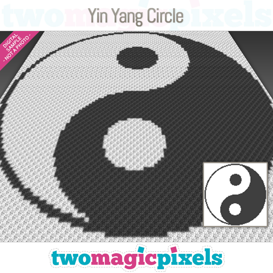 Yin Yang Circle by Two Magic Pixels